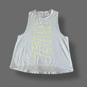 [ZYIA] Light Gray Perforated Workout Tank